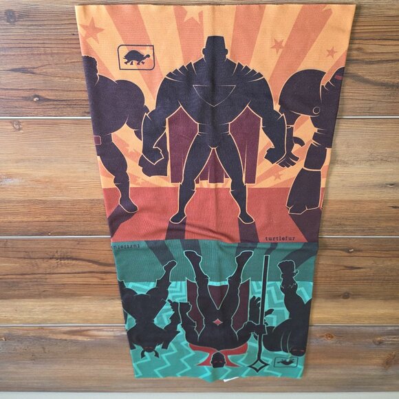 Turtle Fur Totally Tubular Neck Gaiter Good vs Evil - Picture 2 of 6